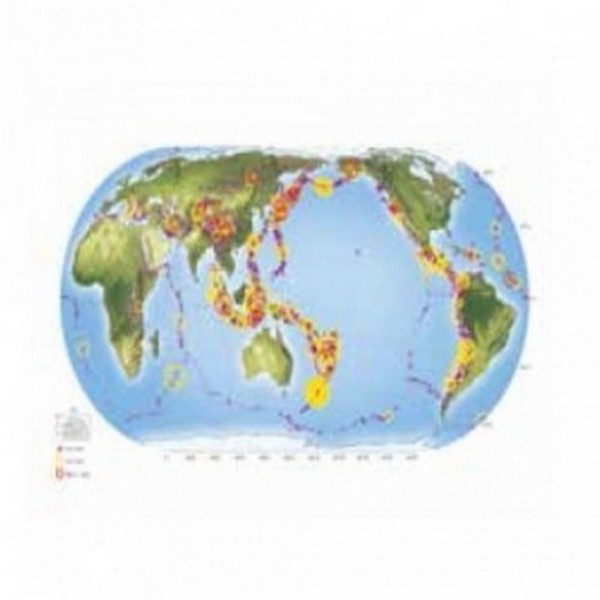 지진발생 나라별 조사표