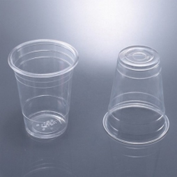 투명플라스틱컵(바닥에구멍1개)400ml