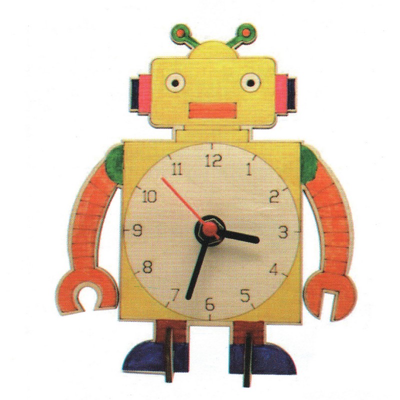 창작용 로봇시계 만들기DIY키트/시계 작동원리
