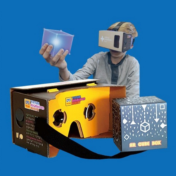 구글 VR카드보드+AR증강현실 큐브박스