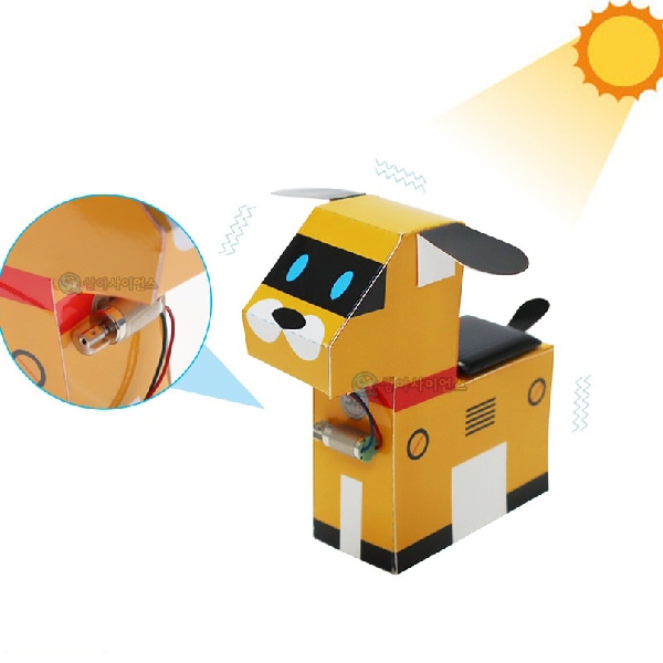 에너지 전환 태양광 강아지 로봇 만들기(1인세트)