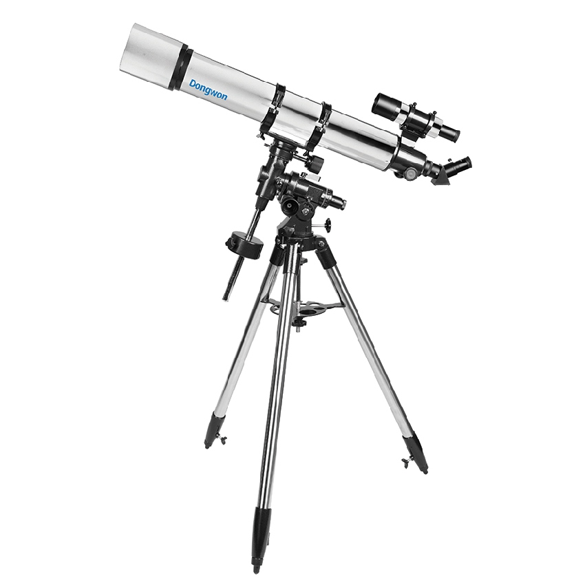 천체 망원경(굴절식)102mm구경 별 달 태양 관측