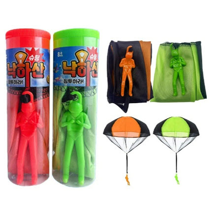 침투하라 슈팅 낙하산 장난감.야외놀이 단체선물